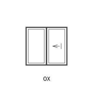 Aluminium Sliding Window 1500x1500 (15ox15)