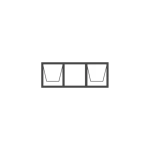 Aluminium Top Hung Window 1500x600 (15DT6)