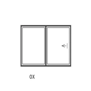 Aluminium Sliding Window 1800x1800 (18ox18)