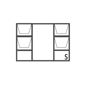 Aluminium Top Hung Window 2100x 1800 (21DDT18)