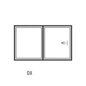 Aluminium Sliding Window 2400x1500 (24ox15)