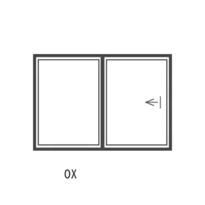Aluminium Sliding Window 2400x1800 (24ox18)