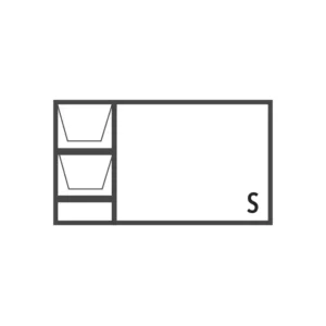 Aluminium Top Hung Window 2400x1500 (24DT15)