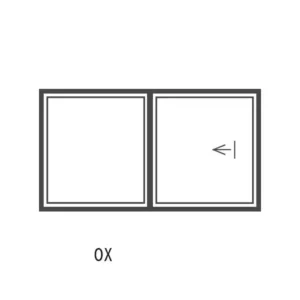 Aluminium Sliding Window 2700x1500 (27ox15)