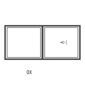 Aluminium Sliding Window 3000x1500 (30ox15)