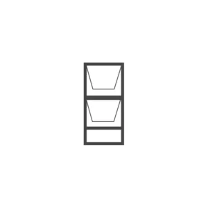 Aluminium Top Hung Window 600x1500 (6DT15)